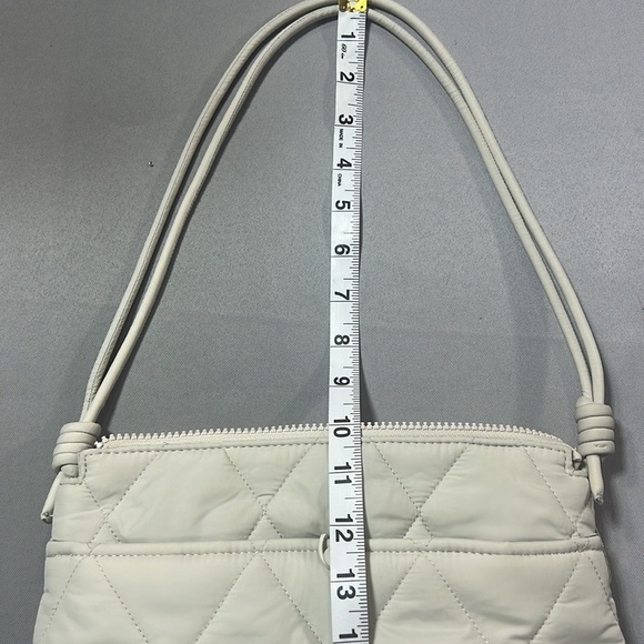 Vera Bradley taupe purse nylon quilted - Picture 7 of 10